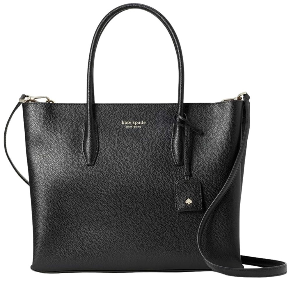 Kate Spade Handbag Women's Eva Medium Zip Top Satchel Black
